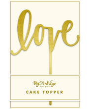 Load image into Gallery viewer, Fancy Cake Topper - Love
